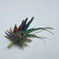 Peacock, Navy & Rust Feather Hat Pin (CFP465)