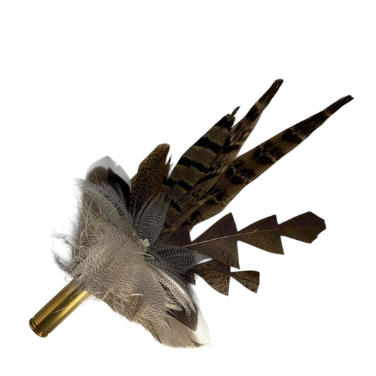 Natural Feather Hat Pin (CFP808)