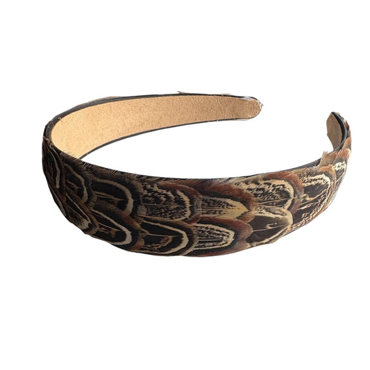 Pheasant Feather Hairband (CFHB3032)