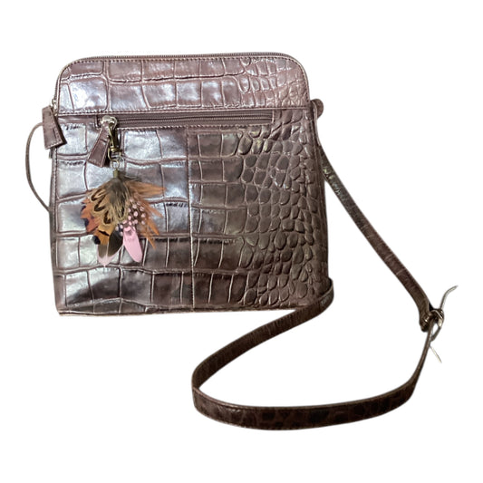 Pink & Natural Feather Handbag Charm (CFHC6061)