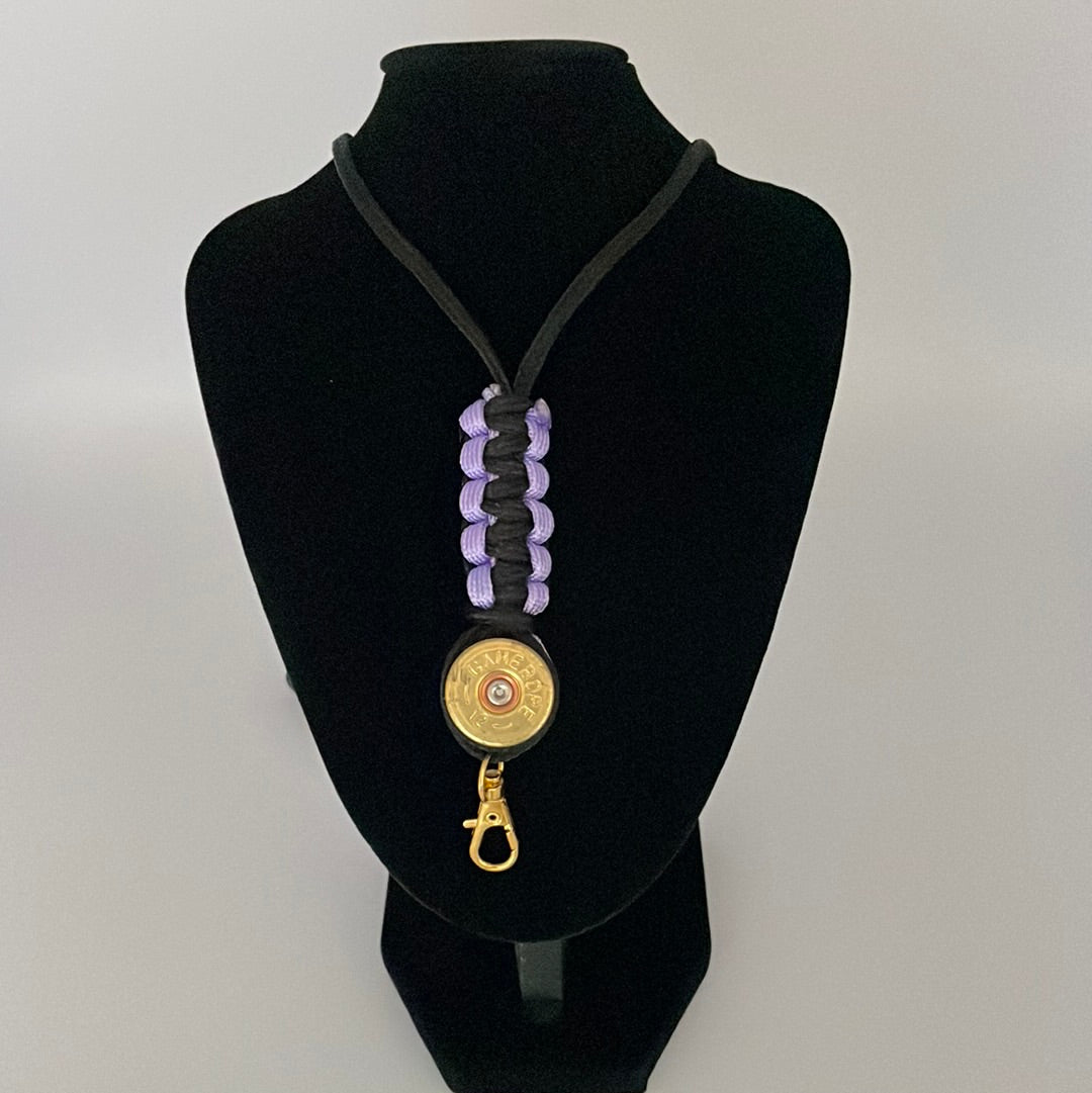Cartridge Lanyard With Black Cord