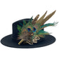 Teal & Natural Feather Hat Pin (CFP792)
