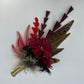Ruby & Natural Feather Hat Pin (CFP570)