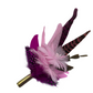 Pink Tones with Cerise Feather Hat Pin (CFP409)