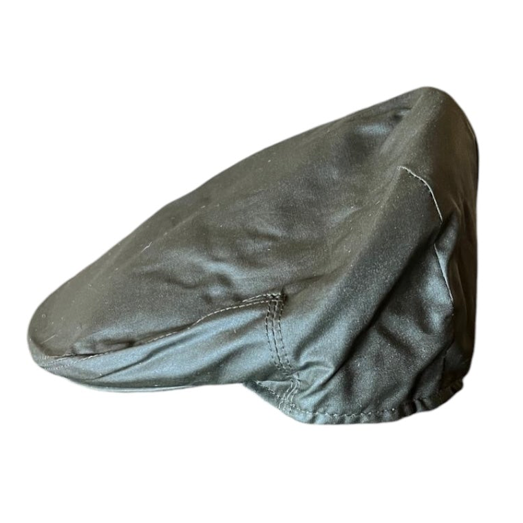 Olive Countryside Oilcloth Flat Cap (CFFC7011)