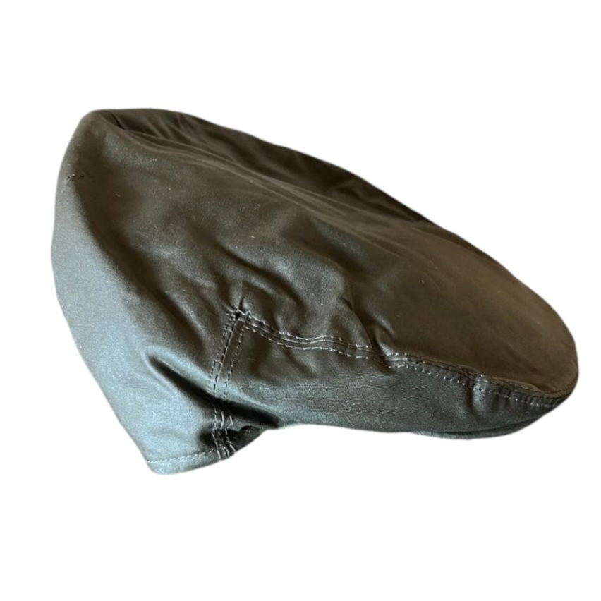 Olive Countryside Oilcloth Flat Cap (CFFC7011)