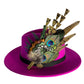Peacock and Natural Feather Hat Pin CFP848