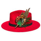 Green and Natural Feather Hat Pin CFP850