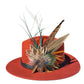 Peacock and Natural Feather Hat Pin CFP859