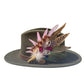 Cerise Pink and Light Pink Feather Hat Pin CFP863