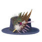 Cerise and Light Pink Feather Hat Pin CFP865