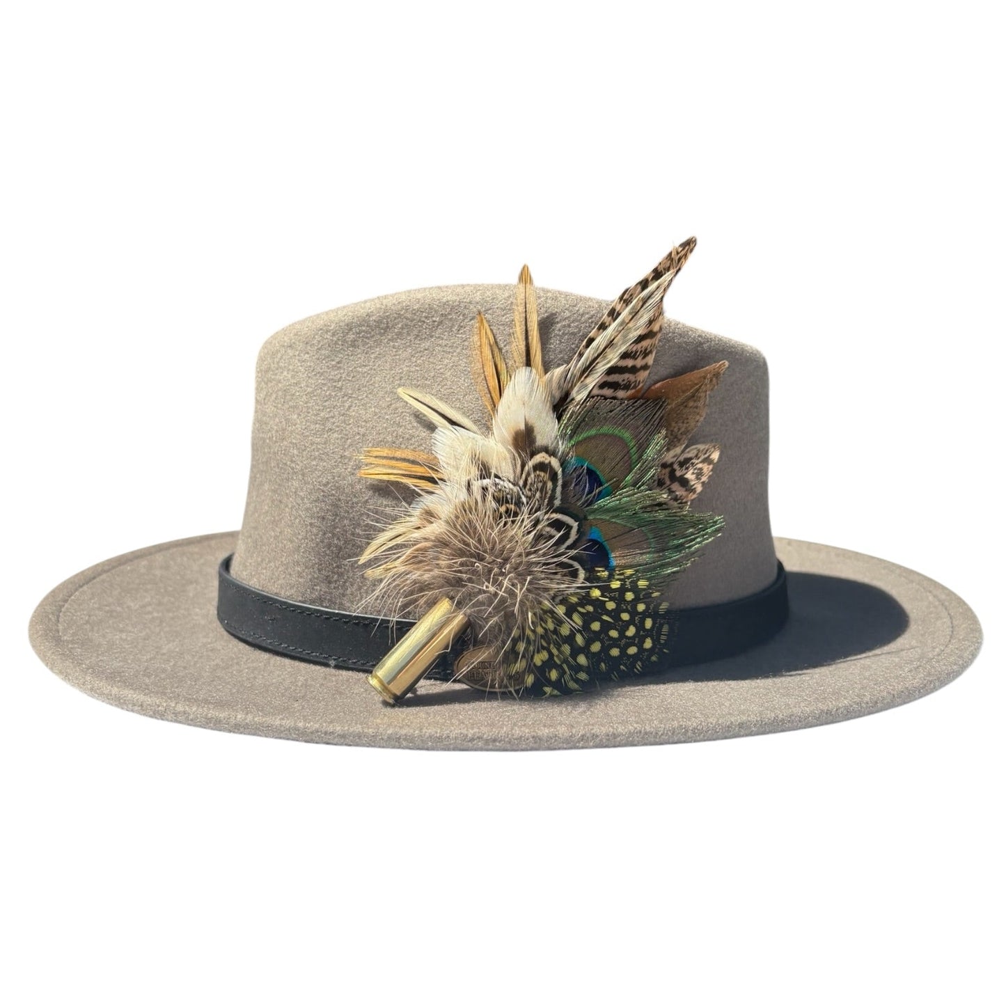 Peacock, Rooster, Guinea Fowl, Duck & Pheasant Feather Hat Pin CFP875