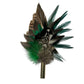 Teal, Rooster, Duck, & Phesant Feather Hat Pin CFP876
