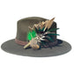 Teal, Rooster, Duck, & Phesant Feather Hat Pin CFP876