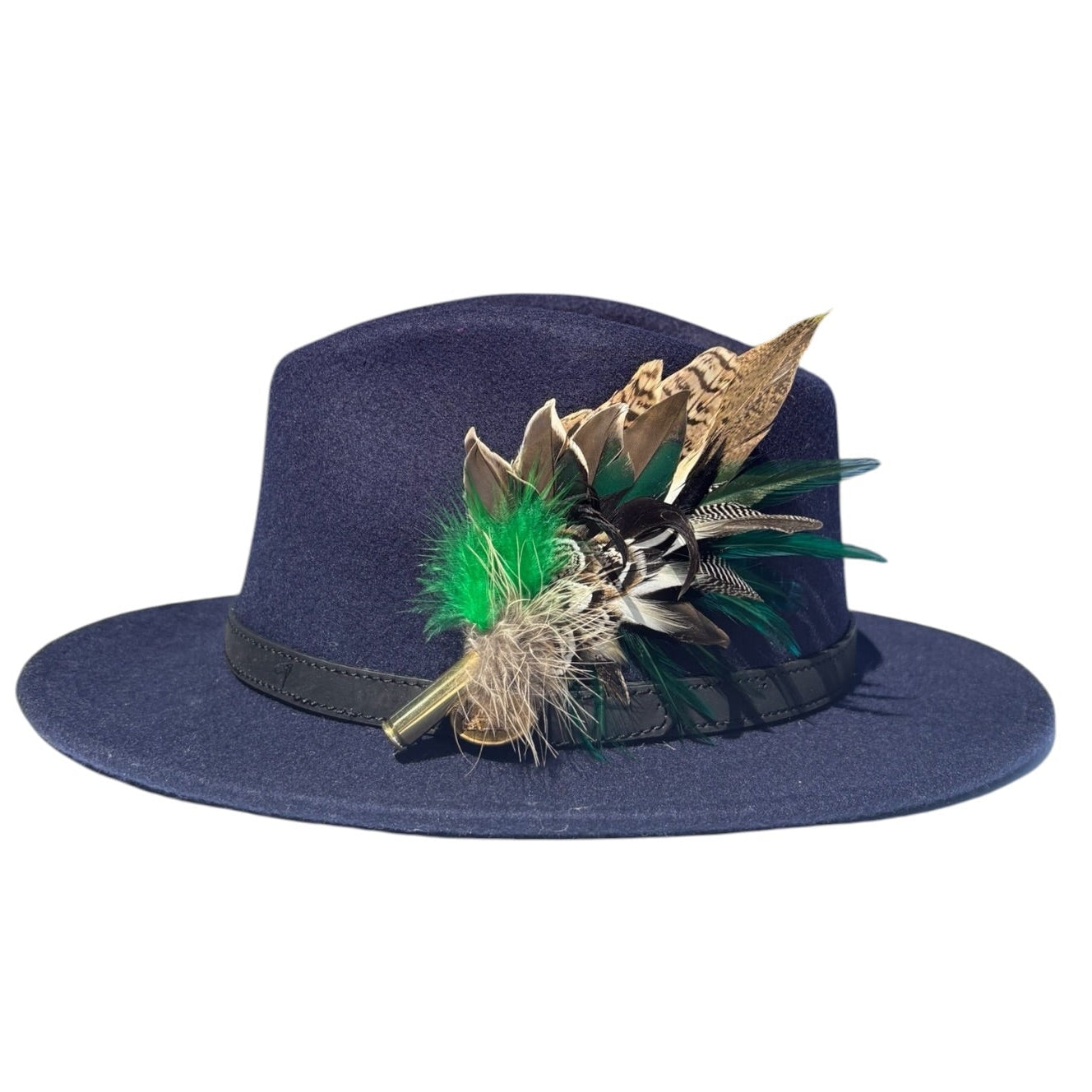 Teal, Rooster, Duck, & Phesant Feather Hat Pin CFP876