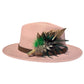 Teal, Rooster, Duck, & Phesant Feather Hat Pin CFP876