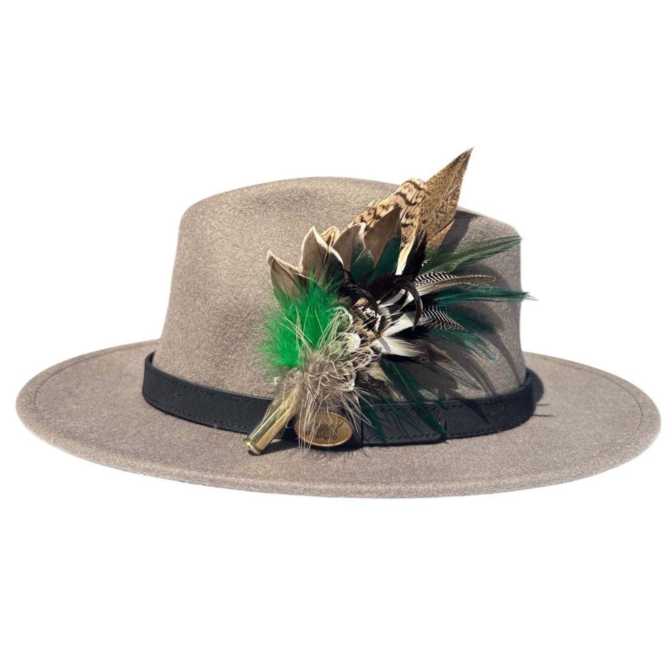 Teal, Rooster, Duck, & Phesant Feather Hat Pin CFP876