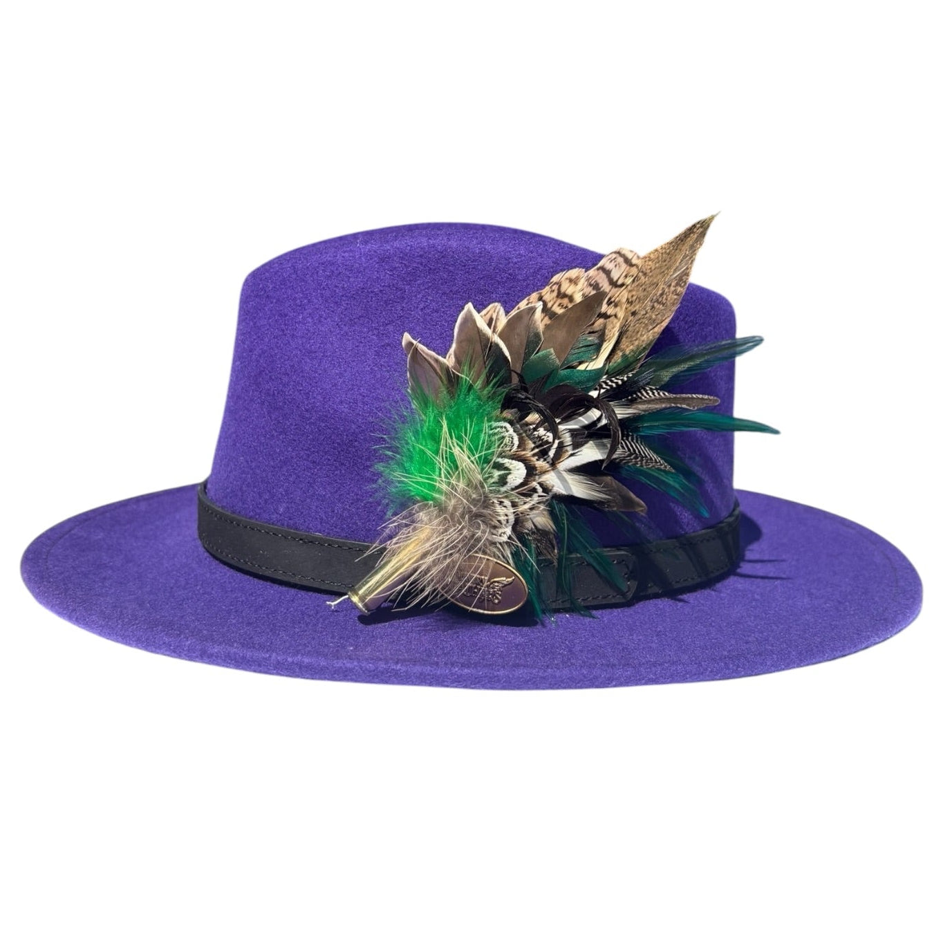 Teal, Rooster, Duck, & Phesant Feather Hat Pin CFP876