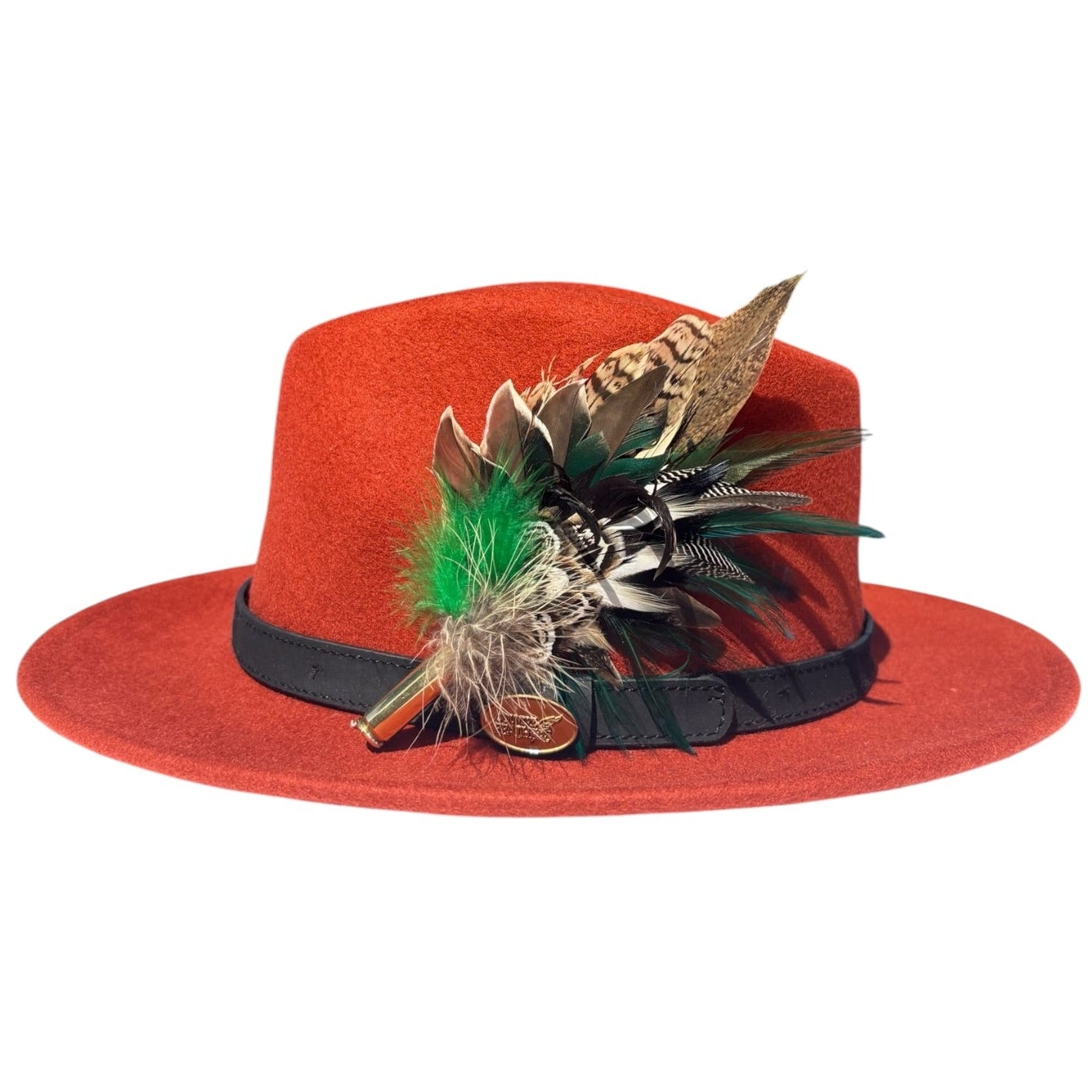 Teal, Rooster, Duck, & Phesant Feather Hat Pin CFP876