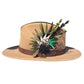 Teal, Rooster, Duck & Pheasant Feather Hat Pin CFP877