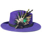 Teal, Rooster, Duck & Pheasant Feather Hat Pin CFP877