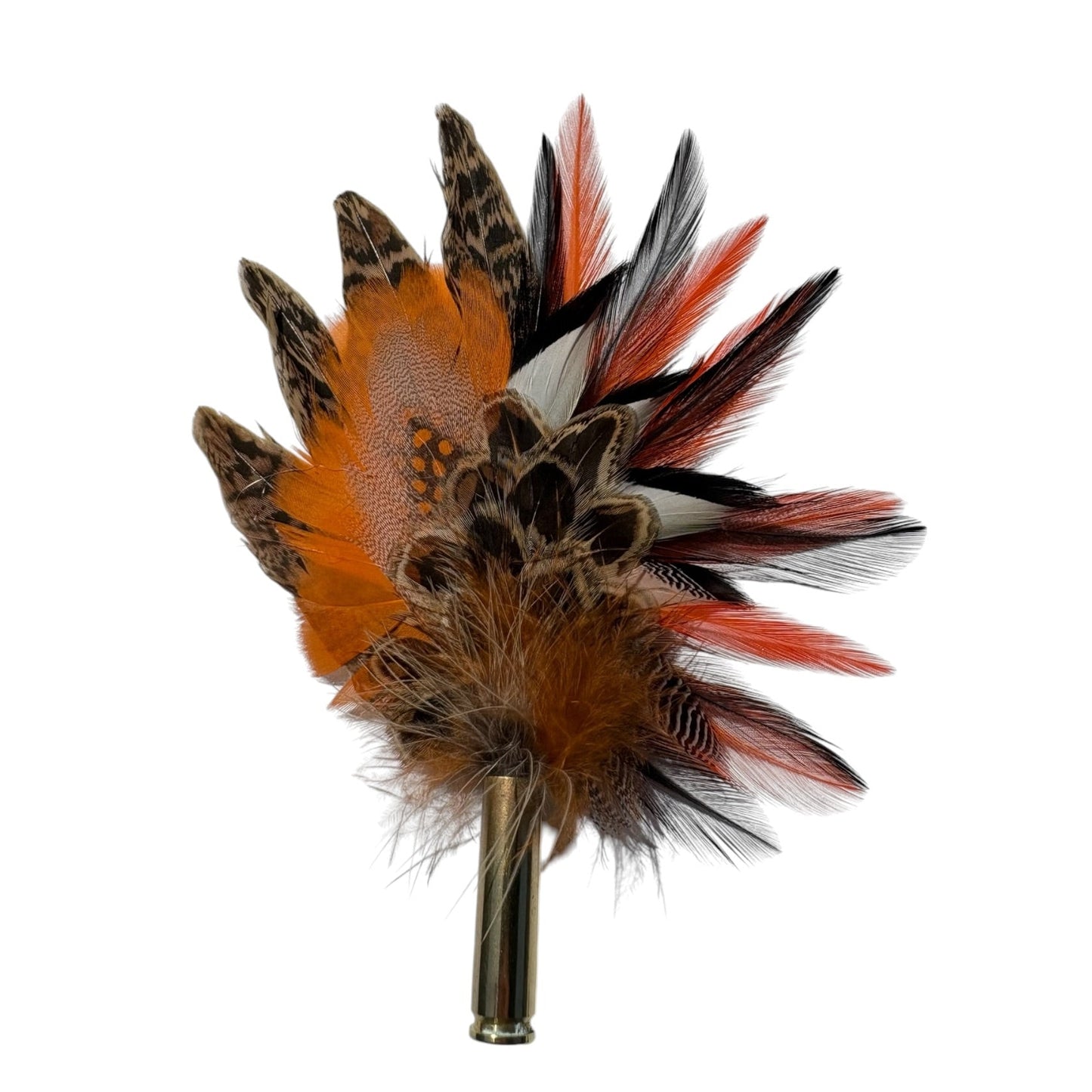 Goose, Rooster, Duck, Teal & Pheasant Feather Hat Pin CFP878