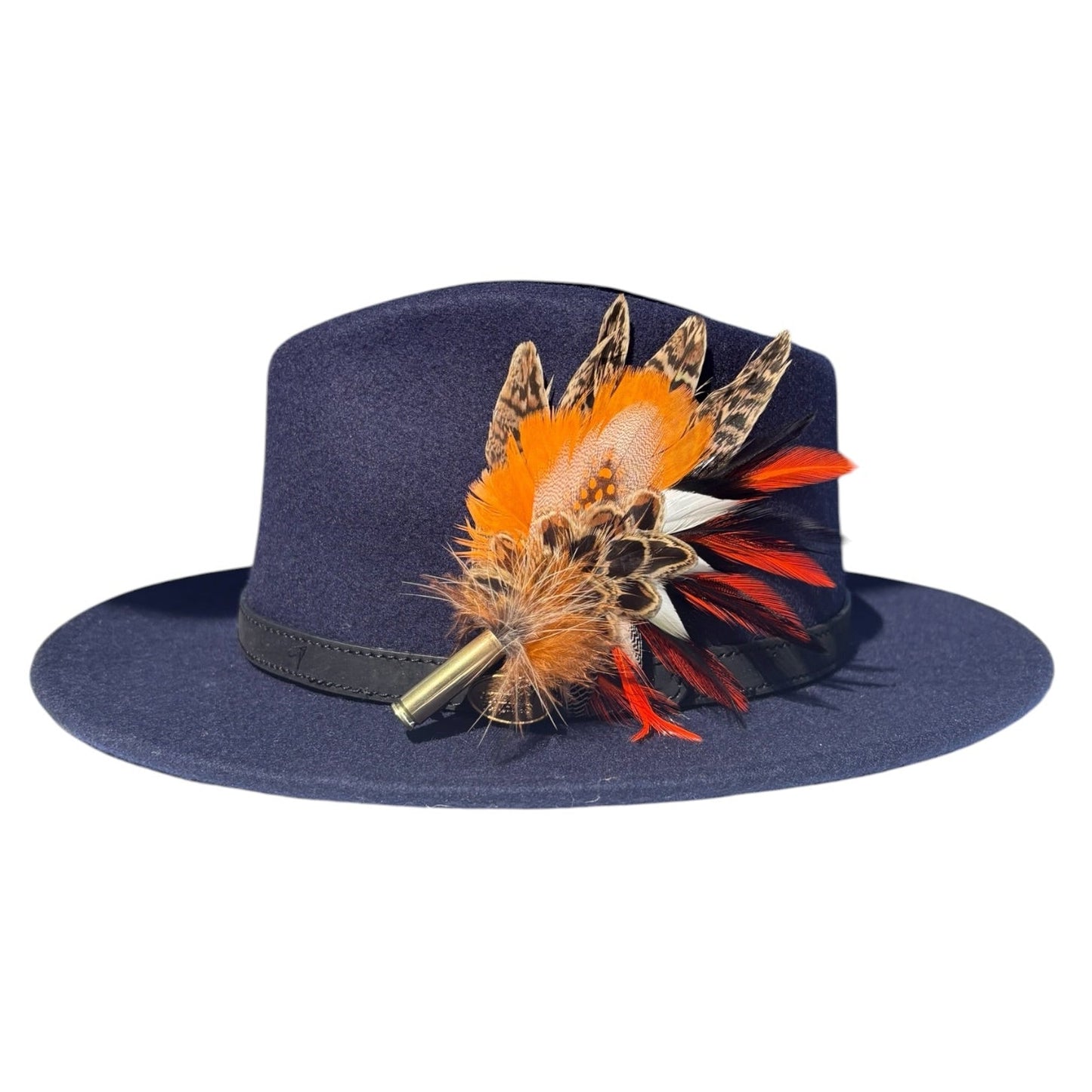Goose, Rooster, Duck, Teal & Pheasant Feather Hat Pin CFP878