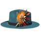 Goose, Rooster, Duck, Teal & Pheasant Feather Hat Pin CFP878