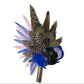 Peacock, Goose, Guinea Fowl and Pheasant Feather Hat Pin CFP879
