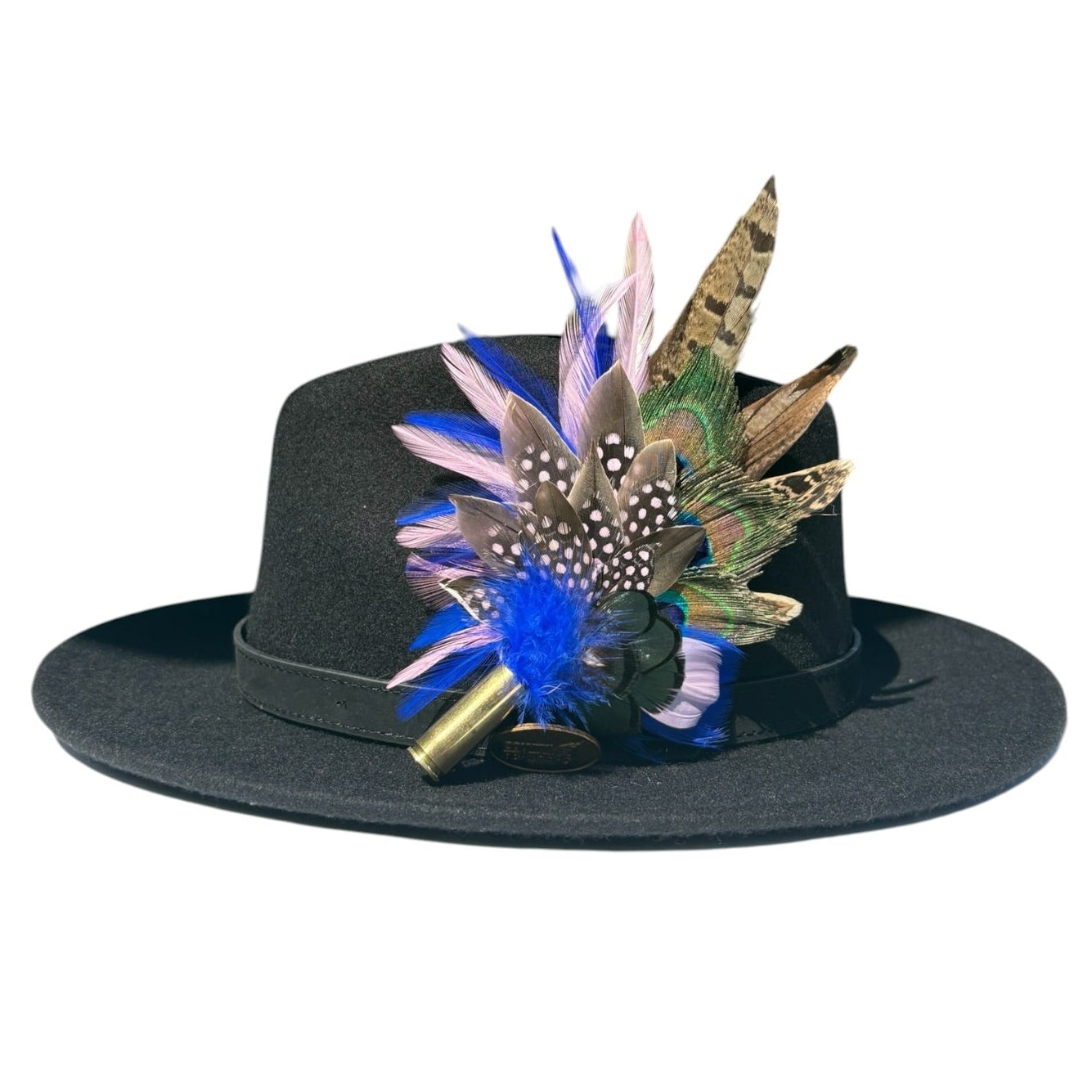 Peacock, Goose, Guinea Fowl and Pheasant Feather Hat Pin CFP879