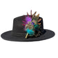 Teal, Rooster, Peacock and Pheasant Feather Hat Pin CFP869