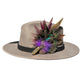 Teal, Rooster, Peacock, & Pheasant Feather Hat Pin CFP870