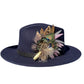 Peacock, Rooster, Guinea Fowl & Pheasant Feather Hat Pin CFP873