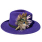Peacock, Rooster, Guinea Fowl & Pheasant Feather Hat Pin CFP873