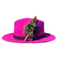 Peacock, Rooster, Guinea Fowl & Pheasant Feather Hat Pin CFP881