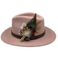 Mustard brown and Natural Feather Hat Pin (CFP828)