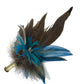 Teal and Natural Hat Pin (CFP516)