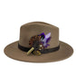Purple, Lilac & Natural Feather Hat Pin (CFP728)