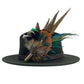 Teal & Natural Feather Hat Pin (CFP764) (