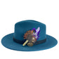 Purple, Lilac & Natural Feather Hat Pin (CFP728)