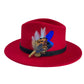 Blue & Feather Hat Pin (CFP735)