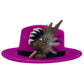 Black, White & Natural Feather Hat Pin (CFP763)