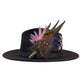 Light Pink & Natural Feather Hat Pin (CFP759)