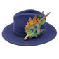 Green & Natural Feather Hat Pin (CFP669)