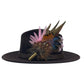 Light Pink & Natural Feather Hat Pin (CFP759)