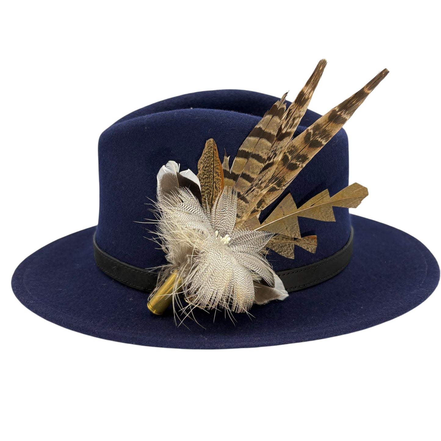 Natural Feather Hat Pin (CFP808)