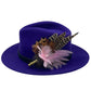 Pale Pink & Natural Feather Hat Pin (CFP474)