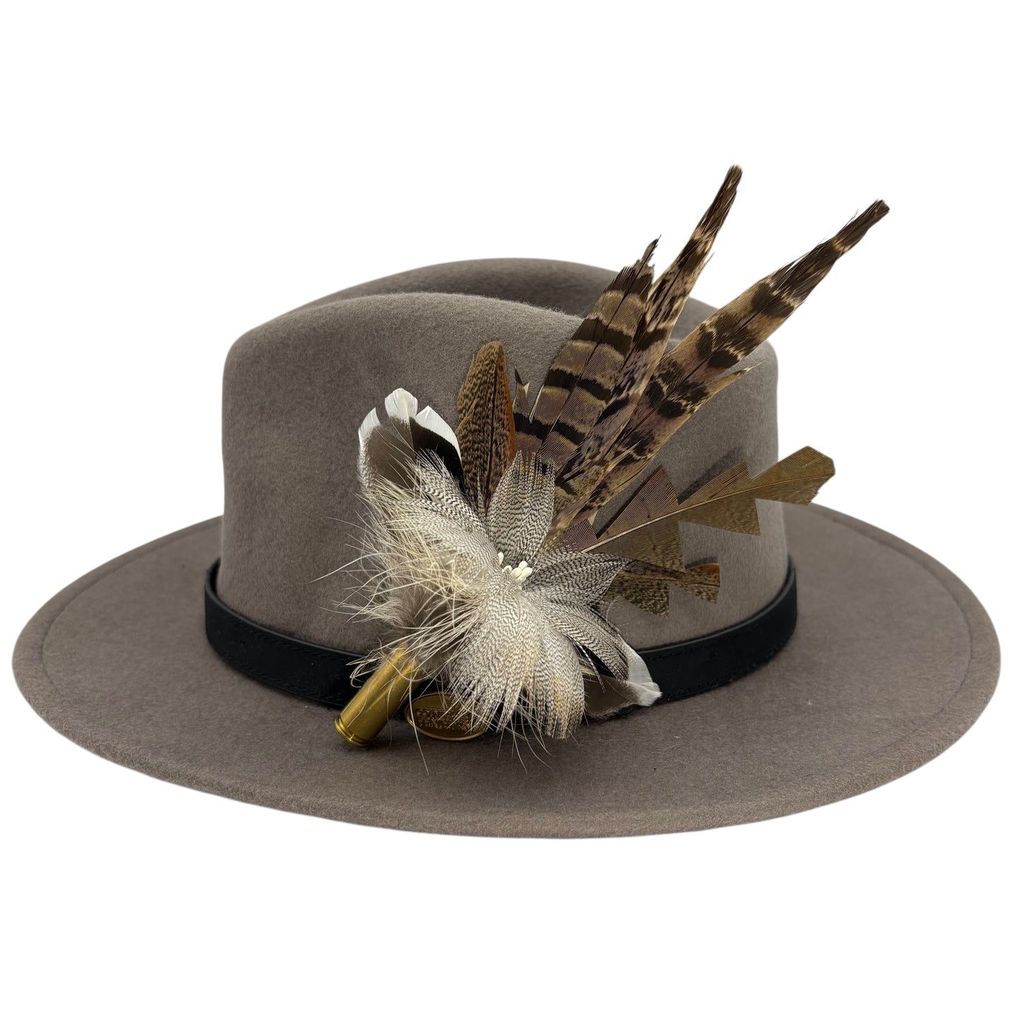 Natural Feather Hat Pin (CFP808)