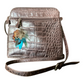 Teal, Green& Natural feather Hand Bag Charm(CFHC6047)
