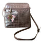 Pink,  Cerise & Natural Feather Handbag Charm (CFHC6058)